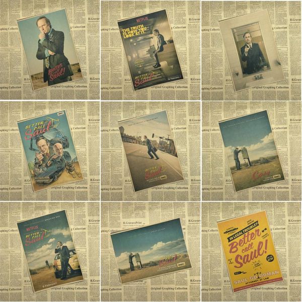 better call saul wall stickers modern home decor mural arts vintage posters breaking bad retro paper poster wall sticker
better call saul wall stickers modern home decor mural arts vintage posters breaking bad retro paper poster wall sticker