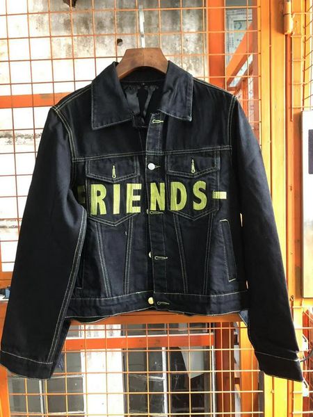 Vlone embroidery friend women men denim jacket coat hip hop fa hion ca ual men denim jean jacket vlone friend
Vlone embroidery friend women men denim jacket coat hip hop fa hion ca ual men denim jean jacket vlone friend