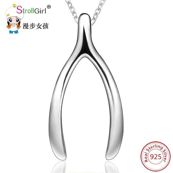 strollgirl 925 sterling silver chain pendant necklace fashion jewelry lucky wish bone necklaces & pendants for women 2018
strollgirl 925 sterling silver chain pendant necklace fashion jewelry lucky wish bone necklaces & pendants for women 2018