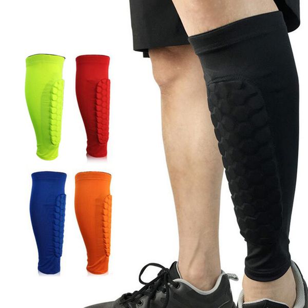 1pcs gym sport football shin guard protector soccer honeycomb anti-crash leg compression sleeve calf cycling running, Black;yellow
1pcs gym sport football shin guard protector soccer honeycomb anti-crash leg compression sleeve calf cycling running, Black;yellow
