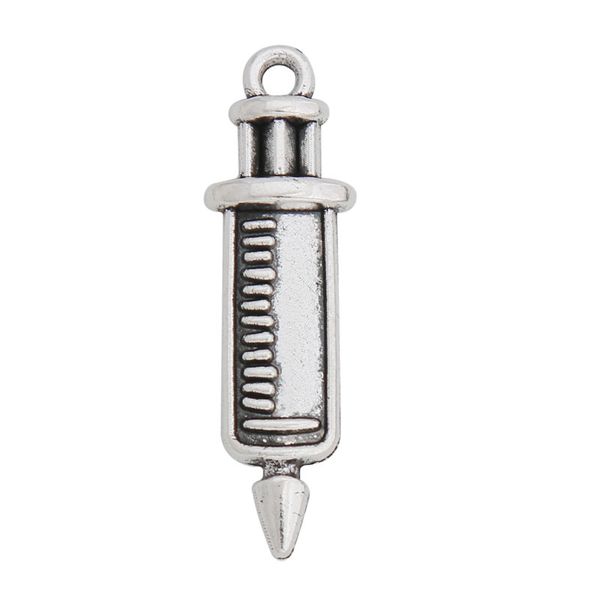 wholesale antique silver color medical tool charms alloy injection syringe charms 100pcs aac1668, Bronze;silver
wholesale antique silver color medical tool charms alloy injection syringe charms 100pcs aac1668, Bronze;silver