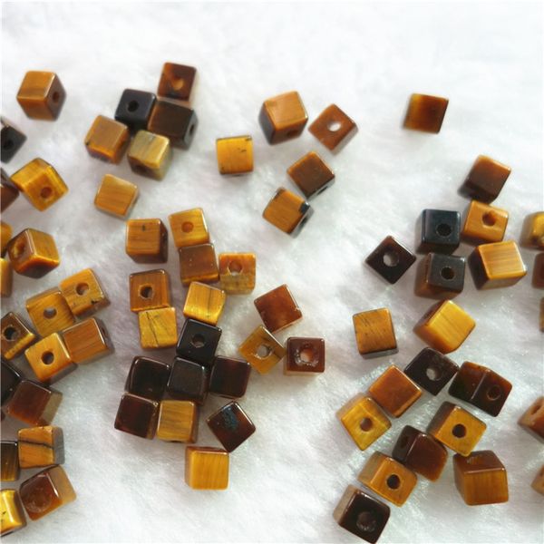 diy jewelry making loose beads natural tiger eye 4mm square cube with through hole gemstones 100pcs/lot, Black
diy jewelry making loose beads natural tiger eye 4mm square cube with through hole gemstones 100pcs/lot, Black