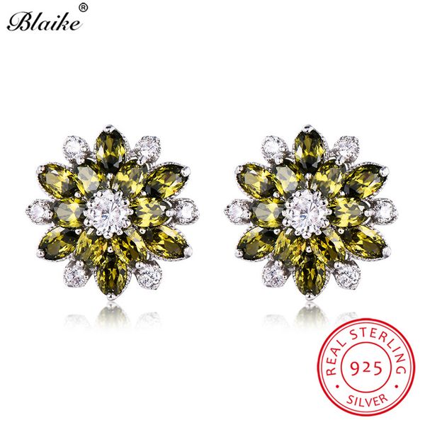 blaike 100% real s925 sterling silver peridot birthstone snowflake stud earrings for women olive green zircon earrings jewelry, Golden;silver
blaike 100% real s925 sterling silver peridot birthstone snowflake stud earrings for women olive green zircon earrings jewelry, Golden;silver