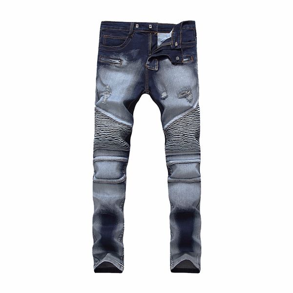 mens blue biker ripped jeans slim fit skinny destroyed denim pants casual straight tapered leg trousers for men
mens blue biker ripped jeans slim fit skinny destroyed denim pants casual straight tapered leg trousers for men