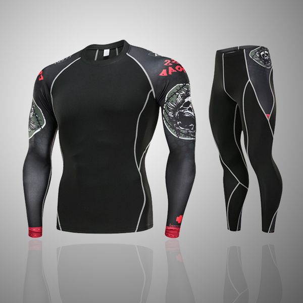 new men and women jogging thermal underwear base layer compression sportswear rashgard kit 2 piece gym t-shirt jogging suits, Black;blue
new men and women jogging thermal underwear base layer compression sportswear rashgard kit 2 piece gym t-shirt jogging suits, Black;blue
