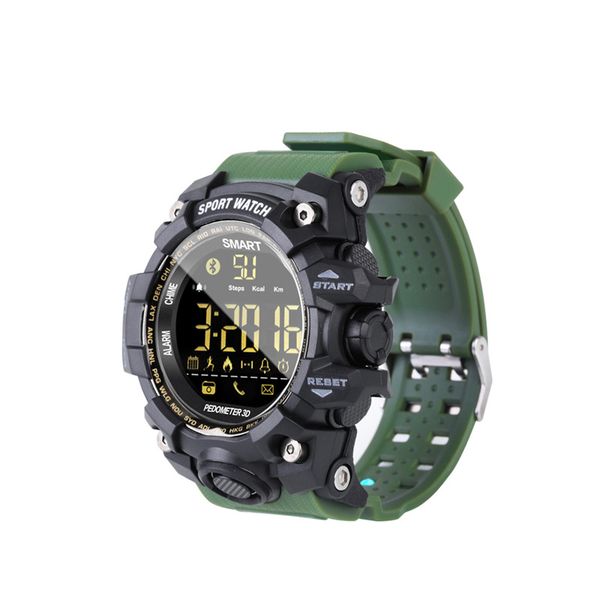 EX16S smart watch camouflage watch Watch Bluetooth IP67 waterproof Remote Camera Fitness Tracker Wearable Running wristwatch 2018
EX16S smart watch camouflage watch Watch Bluetooth IP67 waterproof Remote Camera Fitness Tracker Wearable Running wristwatch 2018