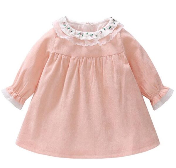 girls dresses long sleeve corduroy Princess dress Pleated Lotus leaf Striped girl elegant soft girl dress patchwork
girls dresses long sleeve corduroy Princess dress Pleated Lotus leaf Striped girl elegant soft girl dress patchwork