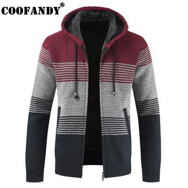 long sleeve autumn hooded contrast zipper zipper pockets jacket casual winter color loose sweater thicken cardigan men, White;black
long sleeve autumn hooded contrast zipper zipper pockets jacket casual winter color loose sweater thicken cardigan men, White;black
