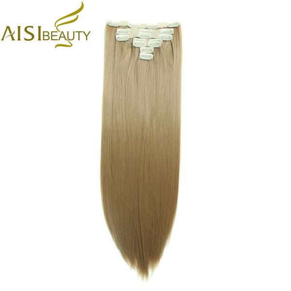 aisi beauty 22" 160 g 7 pieces / set silky straight high temperature fiber full head synthetic clip in hair extensions for women, Black;brown
aisi beauty 22" 160 g 7 pieces / set silky straight high temperature fiber full head synthetic clip in hair extensions for women, Black;brown