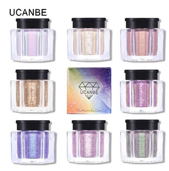 6 pcs/lot crystal luster glitter eyeshadow 8color pigment metallic shiny holographic eye ers single eye shadow makeup
6 pcs/lot crystal luster glitter eyeshadow 8color pigment metallic shiny holographic eye ers single eye shadow makeup