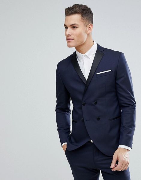 classy navy double breasted mens suits slim fit plus size groomsmen wedding tuxedos for men blazers notched lapel prom suit (jacket+pants), Black;gray
classy navy double breasted mens suits slim fit plus size groomsmen wedding tuxedos for men blazers notched lapel prom suit (jacket+pants), Black;gray