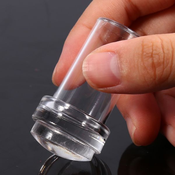 fashionable transparent silicone nail art stamper polish transfer stamper & scraper set nail art manicure seal tool, White
fashionable transparent silicone nail art stamper polish transfer stamper & scraper set nail art manicure seal tool, White