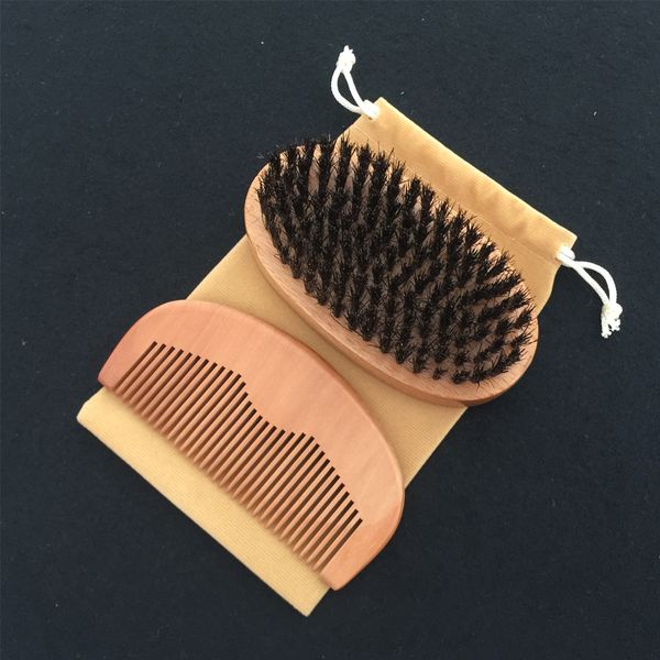 classic 3in1 boar bristle beard brush & peach wood comb cotton bag bearded men travel carry makeup fashion hair care styling grooming tool
classic 3in1 boar bristle beard brush & peach wood comb cotton bag bearded men travel carry makeup fashion hair care styling grooming tool