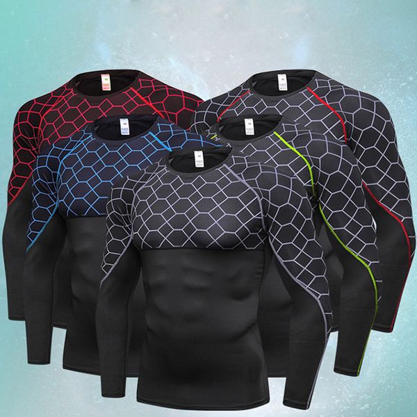 men's running tight t-shirt gym bodybuilding quick dry breathable elastic training sportswear male long sleeve shirt jogger, Black;blue
men's running tight t-shirt gym bodybuilding quick dry breathable elastic training sportswear male long sleeve shirt jogger, Black;blue