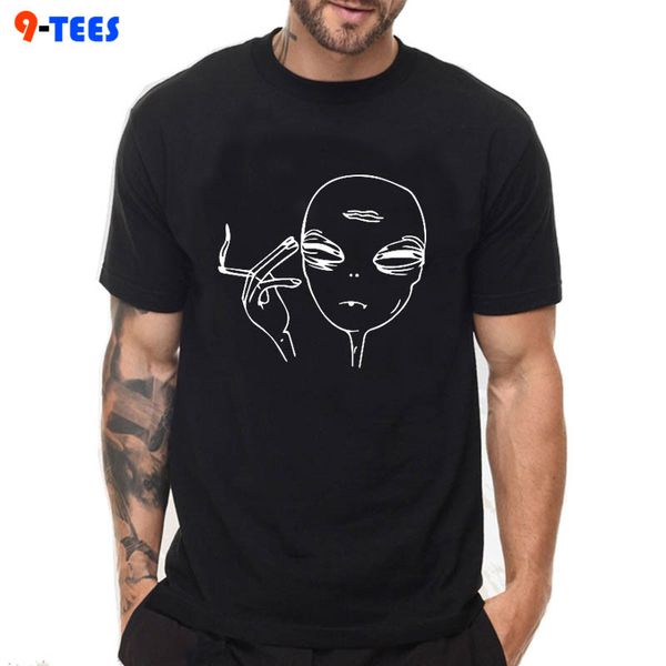 new summer fashion t-shirt short sleeve casual t-shirts men's cotton white alien smoking printing funny men's t shirt xxxl tees, White;black
new summer fashion t-shirt short sleeve casual t-shirts men's cotton white alien smoking printing funny men's t shirt xxxl tees, White;black