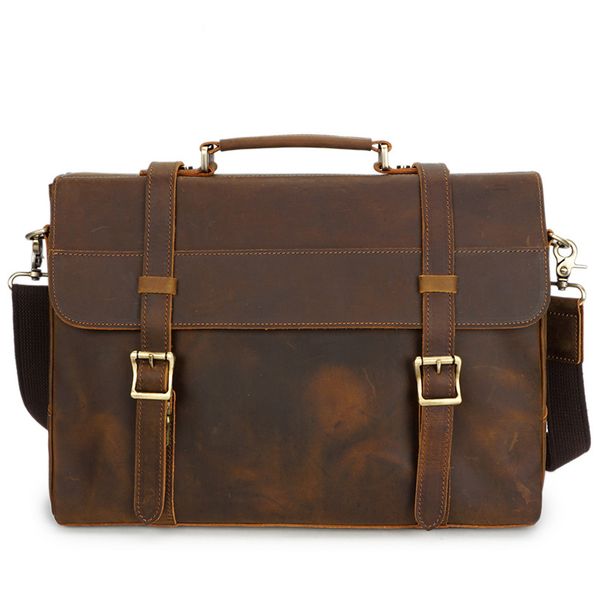 men briefcases handbag leather lapbag messenger bags shoulder crossbody bags crazy horse genuine leather men bag
men briefcases handbag leather lapbag messenger bags shoulder crossbody bags crazy horse genuine leather men bag