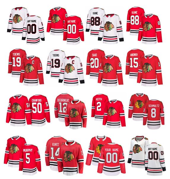 customized chicago blackhawks jersey patrick kane jonathan toews alex debrincat anisimov crawford schmaltz murphy kunitz stitched hockey, Black;red
customized chicago blackhawks jersey patrick kane jonathan toews alex debrincat anisimov crawford schmaltz murphy kunitz stitched hockey, Black;red