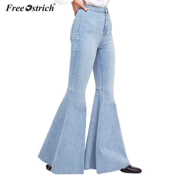 ostrich flare pants women 2018 autumn stretch high waist pockets jeans woman denim pants trousers women jeans n30, Blue
ostrich flare pants women 2018 autumn stretch high waist pockets jeans woman denim pants trousers women jeans n30, Blue