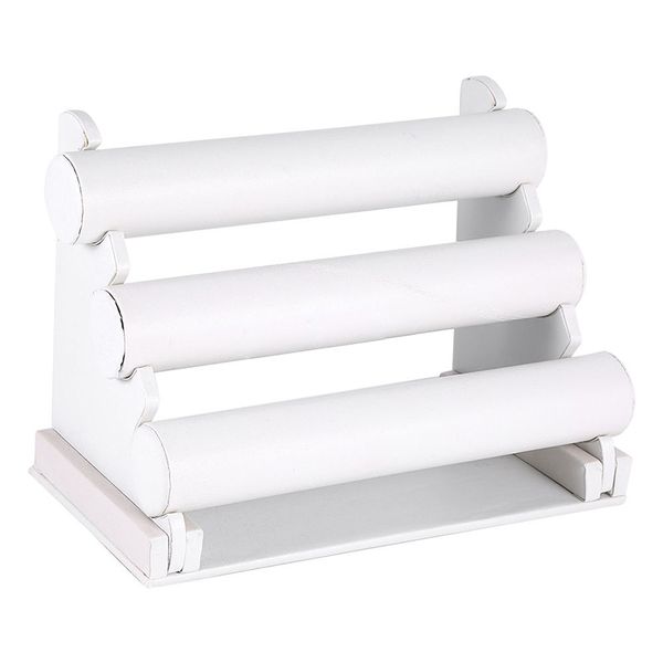 white leather bar bracelet bangle watch jewellery display stand holder organizer, Black;blue
white leather bar bracelet bangle watch jewellery display stand holder organizer, Black;blue