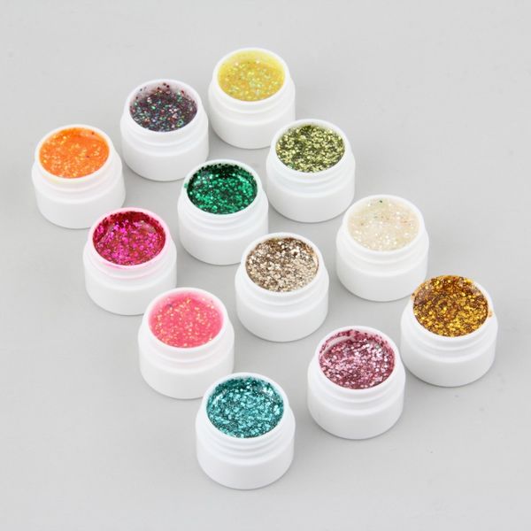 professional 12pcs/set glittery colors decor uv gel nail art tips shiny cover extension manicure tool for women diy beauty hot, Silver;gold
professional 12pcs/set glittery colors decor uv gel nail art tips shiny cover extension manicure tool for women diy beauty hot, Silver;gold