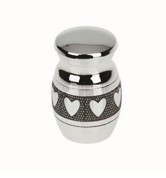 wholesale stainless steel custom-made souvenir lovers pet bone ash box heart-shaped urns funeral cremation fashion jewelry pendant, Silver
wholesale stainless steel custom-made souvenir lovers pet bone ash box heart-shaped urns funeral cremation fashion jewelry pendant, Silver