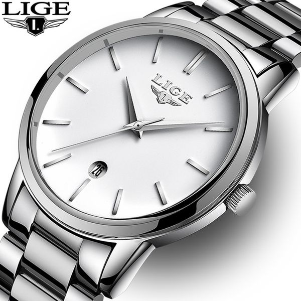 lige 2018 mens watches new men fashion sport waterproof quartz-wristwatch male stainless steel ultra thin clock relojes hombres, Slivery;brown
lige 2018 mens watches new men fashion sport waterproof quartz-wristwatch male stainless steel ultra thin clock relojes hombres, Slivery;brown