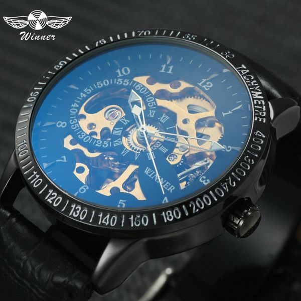 winner classic black skeleton auto mechanical watch men anti-reflective coating case fashion wristwatches man, Slivery;brown
winner classic black skeleton auto mechanical watch men anti-reflective coating case fashion wristwatches man, Slivery;brown