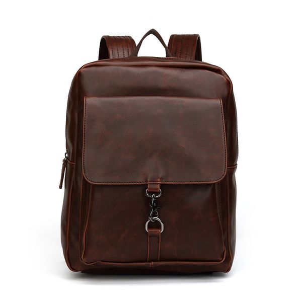 korean style backpack vintage leather pu shoulder bag comfortable back bag large capacity lapfor men school book
korean style backpack vintage leather pu shoulder bag comfortable back bag large capacity lapfor men school book