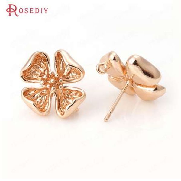 6pcs 17.5mm 24k champagne gold color plated brass flower stud earrings diy jewelry accessories, Blue;slivery
6pcs 17.5mm 24k champagne gold color plated brass flower stud earrings diy jewelry accessories, Blue;slivery