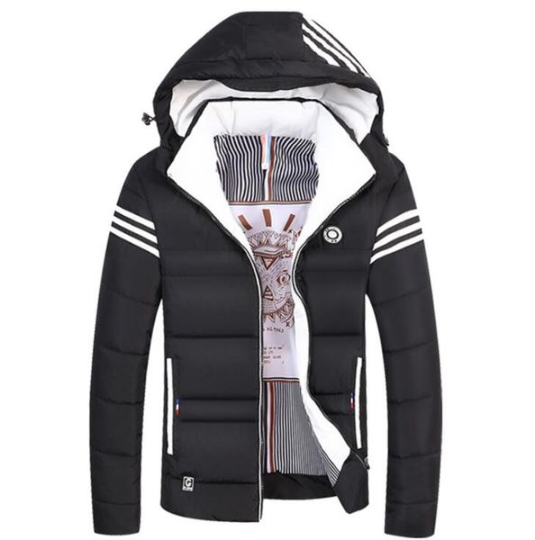 designer men's cotton jacket winter men's hooded cotton slim thick large size cotton wear youth korean edition, Black
designer men's cotton jacket winter men's hooded cotton slim thick large size cotton wear youth korean edition, Black