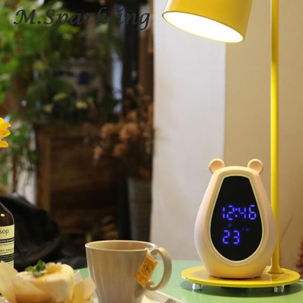 m.sparkling multifunctional alarm clock creative home bedroom bedside dimming led small digital deskalarm clock
m.sparkling multifunctional alarm clock creative home bedroom bedside dimming led small digital deskalarm clock
