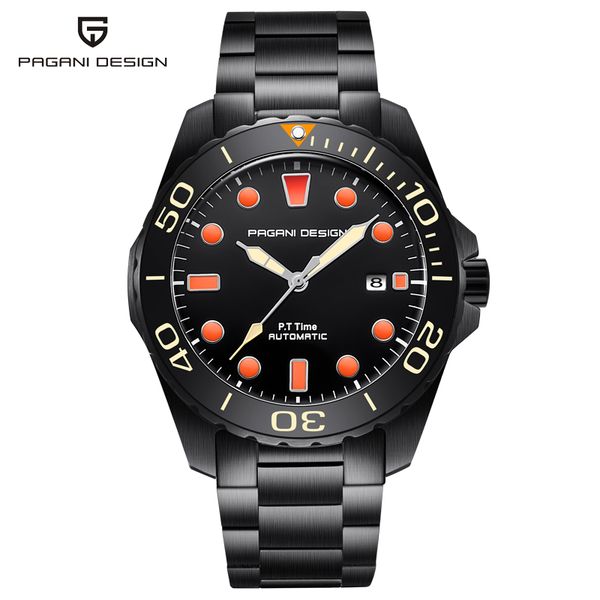 pagani mechanical automatic men watches sport brand fashion watch men steel diver male wristwatch relogio masculino, Slivery;brown
pagani mechanical automatic men watches sport brand fashion watch men steel diver male wristwatch relogio masculino, Slivery;brown