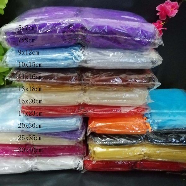 100pcs multicolor clear organza bags 10x15 11x16 13x18 15x20 cm jewelry/christmas/wedding/birthday/gift drawstring packing bags, Black;white
100pcs multicolor clear organza bags 10x15 11x16 13x18 15x20 cm jewelry/christmas/wedding/birthday/gift drawstring packing bags, Black;white