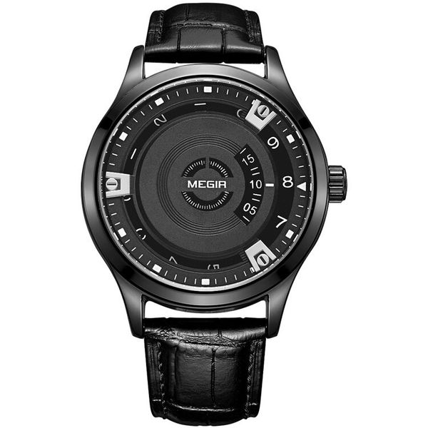 sports waterproof men's no pointer leather simple fashion trend quartz watch, Slivery;brown
sports waterproof men's no pointer leather simple fashion trend quartz watch, Slivery;brown