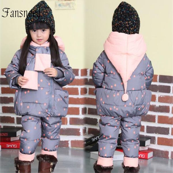 1-3 years old baby winter clothes boys and girls warm down suits infant colorful windproof snow protection ski suits, Blue;gray 
1-3 years old baby winter clothes boys and girls warm down suits infant colorful windproof snow protection ski suits, Blue;gray
