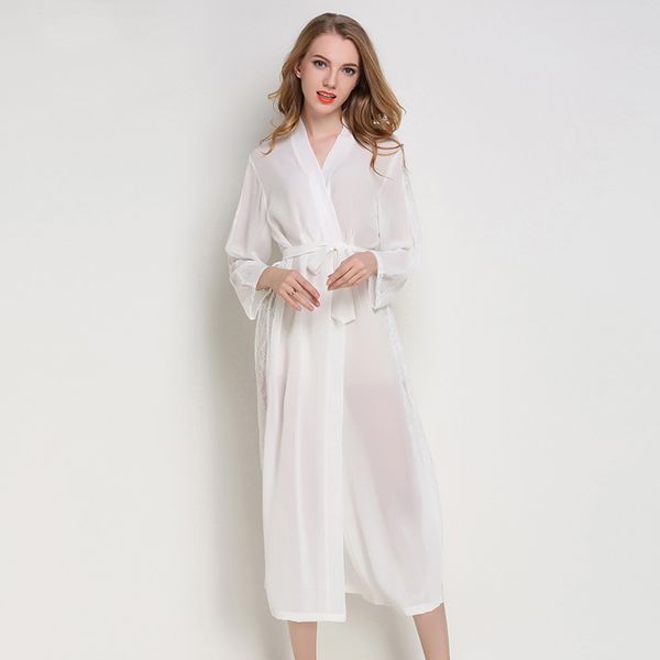 autumn silk satin robe women nightgown long sleeve bathrobe lace lingerie nightie see-through night dressing gown badjas, Black;red
autumn silk satin robe women nightgown long sleeve bathrobe lace lingerie nightie see-through night dressing gown badjas, Black;red