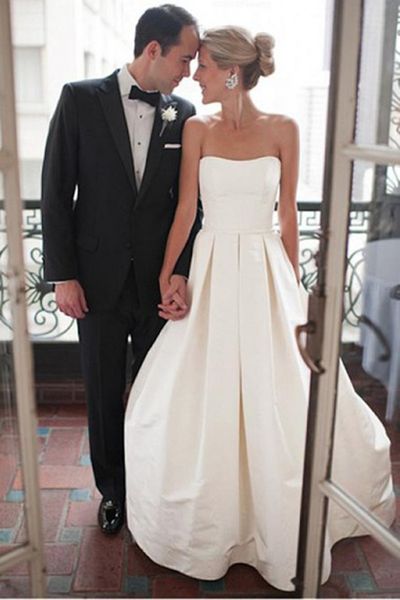 simple a line satin wedding dresses tiered new princess bridal gown custom made us2-28w++ backless white ivory elegant vestido de noiva
simple a line satin wedding dresses tiered new princess bridal gown custom made us2-28w++ backless white ivory elegant vestido de noiva
