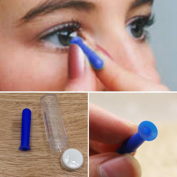 1x contact lens inserter remover for hard gp lenses halloween fashion, Silver
1x contact lens inserter remover for hard gp lenses halloween fashion, Silver