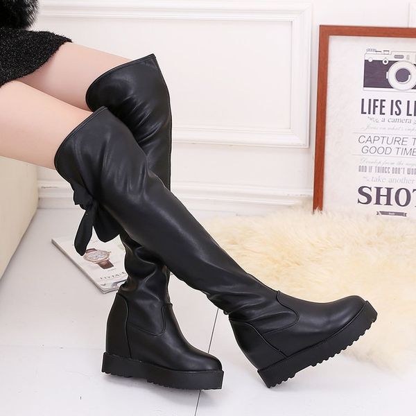 fashion women casual square heel over the knee boots shoes women female winter warm high heels pumps derss snow boots mujer, Black
fashion women casual square heel over the knee boots shoes women female winter warm high heels pumps derss snow boots mujer, Black