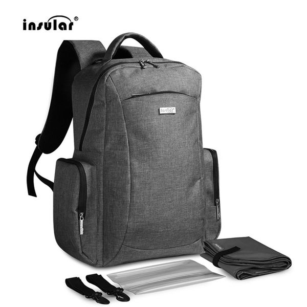 insular baby diaper nappy bag multifunctional double shoulder bag mummy nylon mother travel baby diaper nappy portable
insular baby diaper nappy bag multifunctional double shoulder bag mummy nylon mother travel baby diaper nappy portable