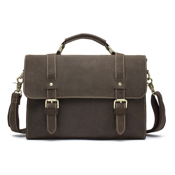 men lapvintage messenger bags crazy horse genuine leather shoulder bags men's business briefcase male crossbody bag for men
men lapvintage messenger bags crazy horse genuine leather shoulder bags men's business briefcase male crossbody bag for men