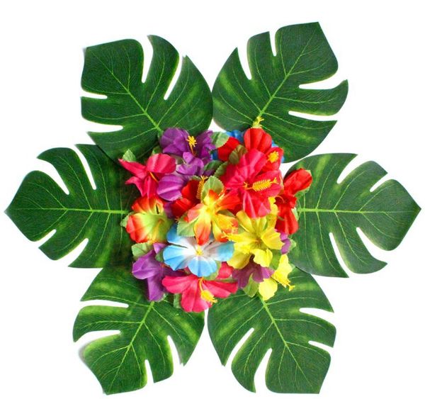 artificial tropical palm leaves petal silk flower decoration set for hawaii luau party decorations beach theme wedding table home garden
artificial tropical palm leaves petal silk flower decoration set for hawaii luau party decorations beach theme wedding table home garden