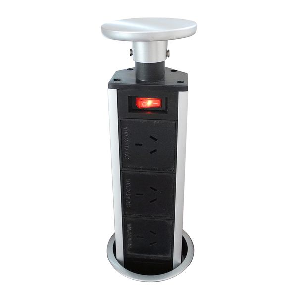 smart kitchen workpop up socket with 3*au power,1*red switch,with 1.5 m cable line
smart kitchen workpop up socket with 3*au power,1*red switch,with 1.5 m cable line