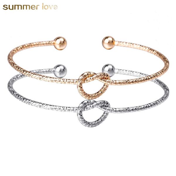 new arrival creative alloy knot bracelet lovey girlfriends bracelet love bridesmaid opening simple bangle jewelry 2018, Black
new arrival creative alloy knot bracelet lovey girlfriends bracelet love bridesmaid opening simple bangle jewelry 2018, Black