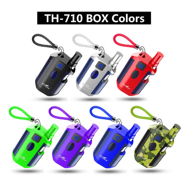 Аутентичные Kangvape TH-710 Разогреть Box Kit 650mAh с 0,5 мл 510 K3 картридж 7 цветов Variable Voltage Battery Box Mod для густого масла
Аутентичные Kangvape TH-710 Разогреть Box Kit 650mAh с 0,5 мл 510 K3 картридж 7 цветов Variable Voltage Battery Box Mod для густого масла