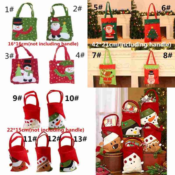 christmas decoration candy bag creative tree pattern santa snowman elk gift candy bag handmade sewing christmas gift apple bag 
christmas decoration candy bag creative tree pattern santa snowman elk gift candy bag handmade sewing christmas gift apple bag
