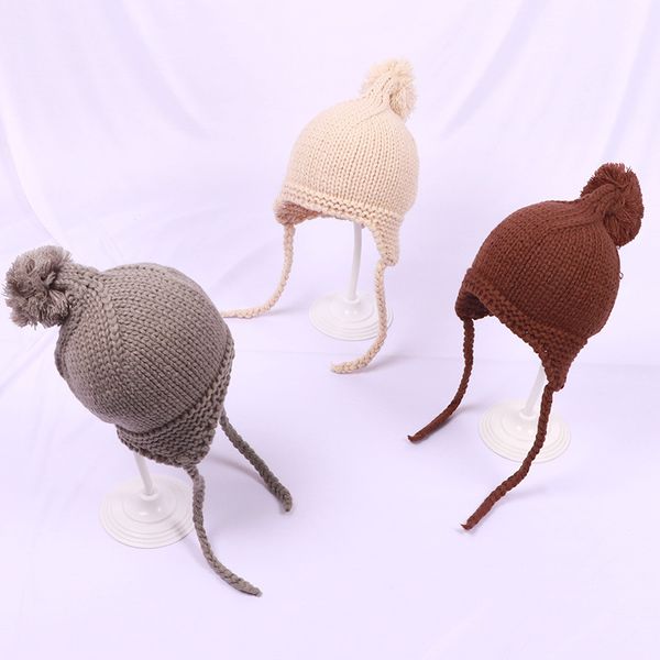 yyun baby toddlers winter earflap hat boys girls soft warm knit beanie cap kids solid color acrylic pom pom hat
yyun baby toddlers winter earflap hat boys girls soft warm knit beanie cap kids solid color acrylic pom pom hat