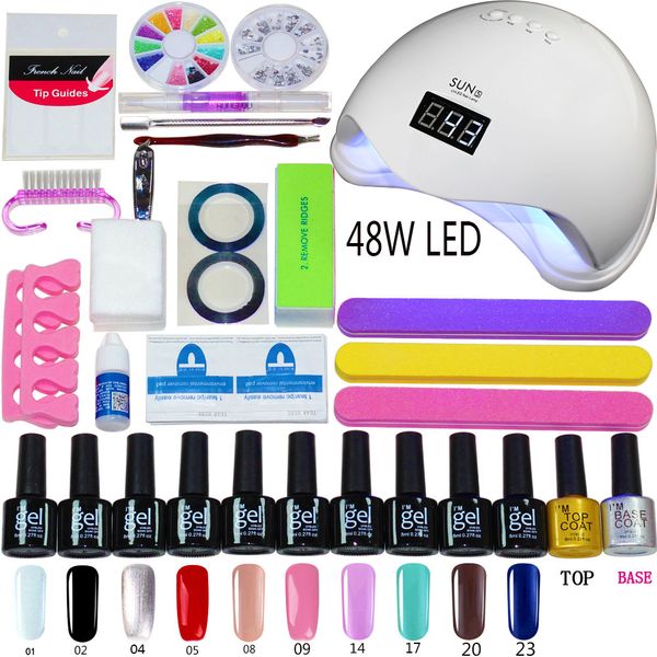2018 uv led lamp dryer base coat nail tool kits manicure lamp for nails nail art manicure set 10 colors gel varnishes
2018 uv led lamp dryer base coat nail tool kits manicure lamp for nails nail art manicure set 10 colors gel varnishes