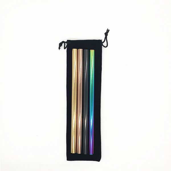 colored 12mm bubble tea straws 4pcs set smoothie straws stainless steel 304 milktea tea straws velvet bag
colored 12mm bubble tea straws 4pcs set smoothie straws stainless steel 304 milktea tea straws velvet bag