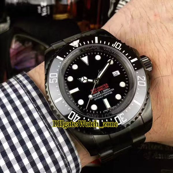 Cheap New Limited 44mm Pro Hunter 126600 Date Black Dial Automatic Mens Watch Ceramic Bezel PVD Black Steel Case Band Gents Watches
Cheap New Limited 44mm Pro Hunter 126600 Date Black Dial Automatic Mens Watch Ceramic Bezel PVD Black Steel Case Band Gents Watches